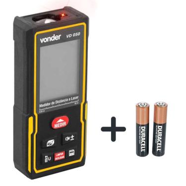 Imagem de Trena Digital Medidor Distancia Laser Vonder 50 Metros Vd050
