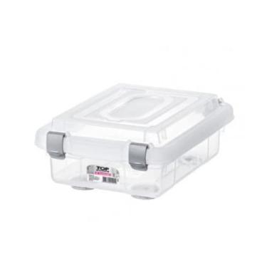 Imagem de Sanremo - Caixa Organizadora Plástica de 1 Litro e Tampa com Travas, Linha Top Stock