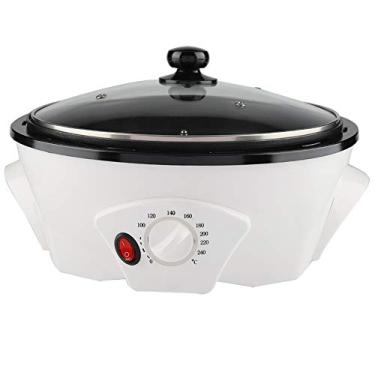 Imagem de Torrador de Café Elétrico com Temporizador para Uso Doméstico, Torrador de Grãos de Café com Temperatura Ajustável, Torrador de Café para Grãos de Café, Castanhas, Pipoca, Amendoim