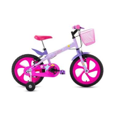 Imagem de Bicicleta Aro 16 Infantil Lumi Com Cesta Menina E Menino - Houston