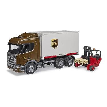 Imagem de Brinquedo Premium - Escala 1:16 - SCANIA - Caminhão Baú Super 560R UPS