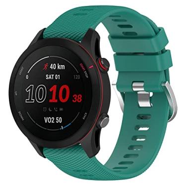 Imagem de hengkang Compatível com Coros Pace 3/Apex 2 Pro/Apex Pro/Apex 46 mm, pulseiras de silicone de substituição de 22 mm adequadas para Coros Pace 3/Apex 2 Pro/Apex Pro/Apex 46 mm (verde)