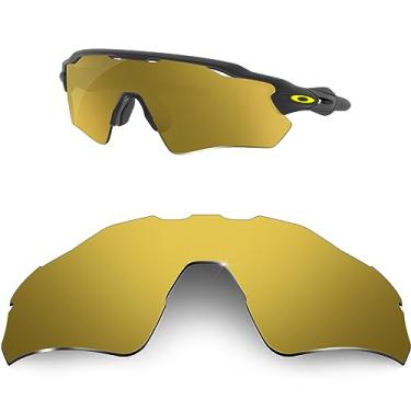 Imagem de HiCycle2 Lentes de reposição adequadas para óculos de sol Oakley Radar EV Path lentes polarizadas - várias cores, Bronze, 55mm