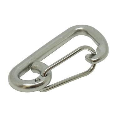 Imagem de Scuba Choice Mosquetão de gancho de mola de segurança de aço inoxidável para barco Marine Clip, 5 cm