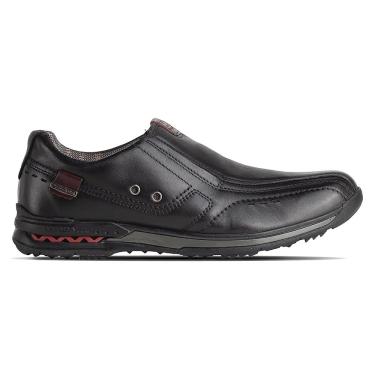 Imagem de Sapatênis Pegada Slip On Elástico Masculino em Couro 114859