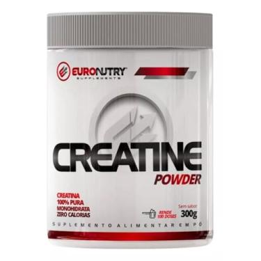 Imagem de Creatina Powder 100% Pura Monohidratada 300g Euronutry | Serve 100 Doses | Mais Alto Grau de Pureza | Abenutri | Ranking Abenutri Creatinas Mais Puras