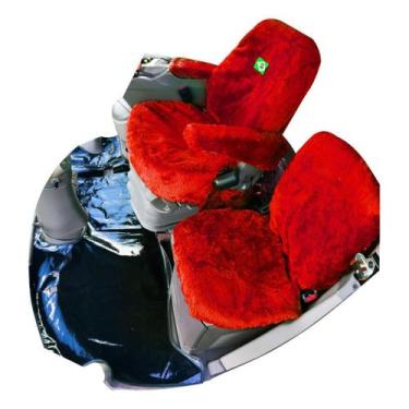 Imagem de Capas Chinil Tapete Compatível Colheitadeira John Deere S400 - Rei do 