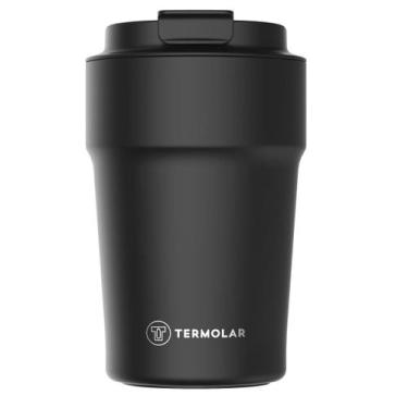 Imagem de Copo Térmico Uniq Preto Hub 380mL Termolar, Único