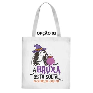 Imagem de Bolsa Ecobag Bruxas No conto de fadas também tem bruxas - LARNAJA E MI