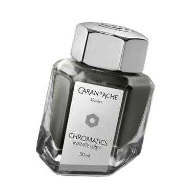 Imagem de Caran D'Ache Chromatics Tinta Para Caneta Tinteiro, Cinza (Infinite Grey), 50 ml