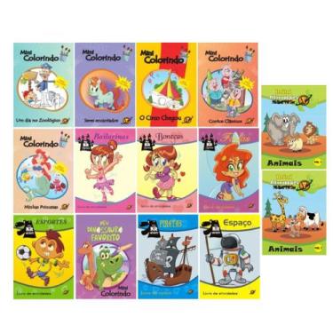 Imagem de 150 Livros De Colorir / Atividades Infantis Atacado Vários - PLANETOON