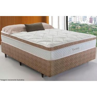 Imagem de COLCHÃO HERVAL TORONTO MOLA ENSACADA KING SIZE 1,93x2,03x28