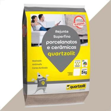 Imagem de Rejunte quartzolit 5kg porcelanato corda