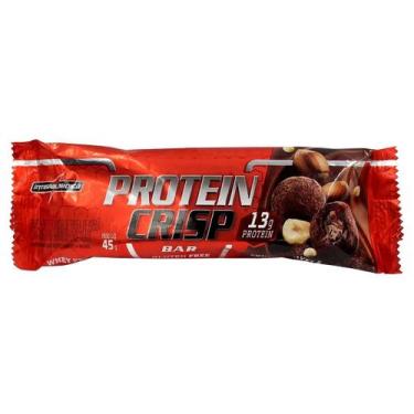 Imagem de 1 Barrinha Protein Crisp Bar Trufa de Avelã 45g Integralmedica