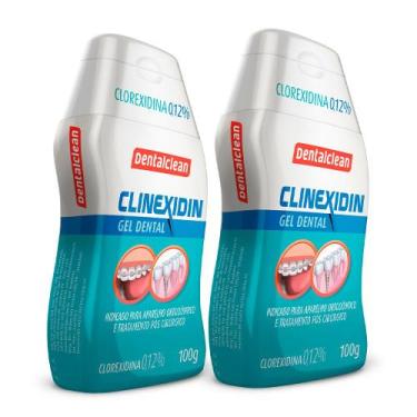 Imagem de Kit 2 Gel Dental Digluconato de Clorexidina 0,12% Degermante Creme Cli