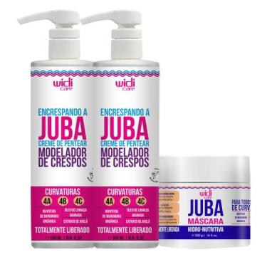 Imagem de Kit Widi Care Juba Máscara 500g + 2 Encrespando a Juba 500ml