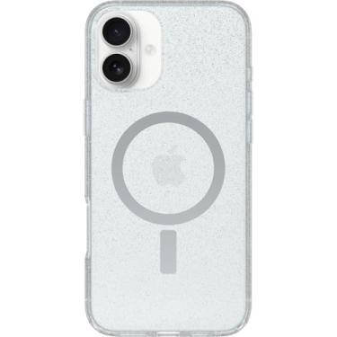 Imagem de OtterBox Capa transparente para iPhone 16 Plus Symmetry Series - Stardust (transparente/brilhante)