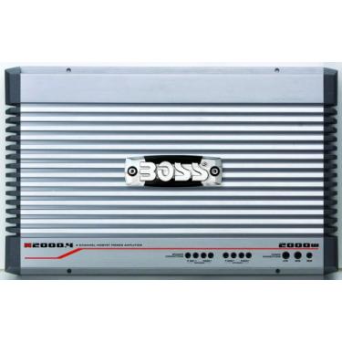 Imagem de BOSS Audio Systems Amplificador de potência Mosfet ONYX N2000.4 2000 Watts 4 canais com controle remoto de nível de subwoofer