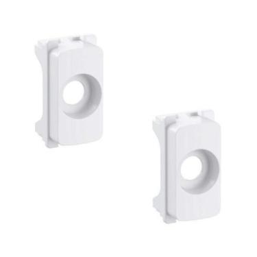 Imagem de Kit 2 Modulos Saída Fio Branco Zeffia Pial Legrand 680167