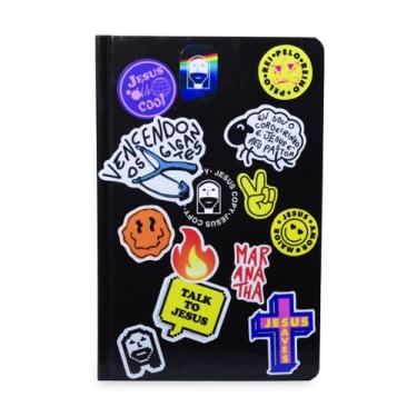 Imagem de Bíblia Sticker 1.0 Preta Jesus Copy  - NVI Capa Dura - JESUSCOPY