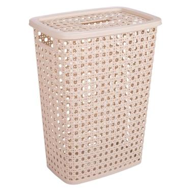 Imagem de Cesto para Roupa, Palha, 32 Litros, A1, Plasútil
