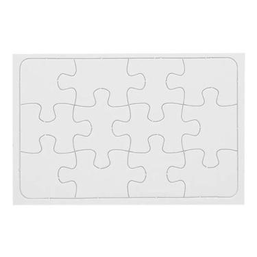 Imagem de Quebra-cabeça - 14 x 9 cm - 12 Peças - 5 unidades - TP