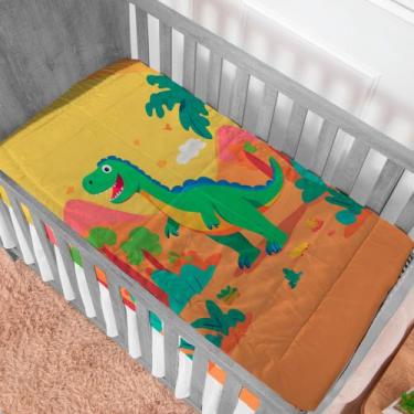 Imagem de Edredom Cobertor Bebê Berço Americano Estampado Sublimado 1m X 1.5m - 