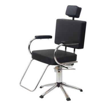 Imagem de Cadeira Alta Qualidade Super Linda Lotus Preta 3d - HATTEN