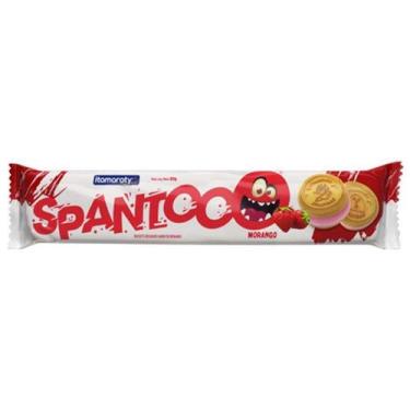Imagem de Biscoito Recheado Itamaraty Spantoo Morango 80g