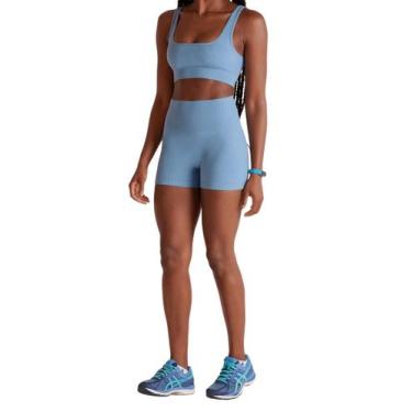 Imagem de Short Lupo AF Canelado, Azul, P