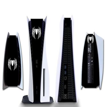 Imagem de IFEEHE Adesivo de película protetora lateral PS5 Disk Edition Skin decalque capa para console PS5 (caveira)