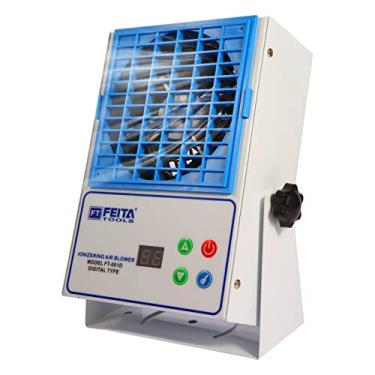 Imagem de FEITA Soprador de Ar Ionizante Novo Tipo de Limpeza Eliminador Eletrostático Ventilador Ionizador Antiestático Descarga Esd Soprador Estático Ac 110V