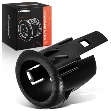 Imagem de A-Premium Moldura traseira externa esquerda para sensor de assistência de estacionamento compatível com modelos Ford - F-250/F-350/F-450 Super Duty, 2008-2015