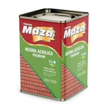 Imagem de Resina Acrílica Base Água Brilho Incolor 18L - MAZA