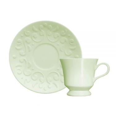 Imagem de Xícara Para Café Porcelana Germer Tassel  Verde Menta