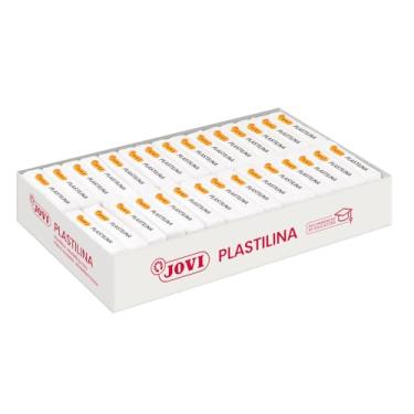 Imagem de Jovi - Reusable Non-Drying Modeling Clay, 30 White Plasticine Bars, 1.75 oz Each, Perfect for Arts & Crafts Projects