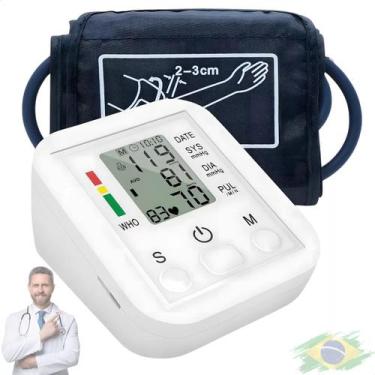 Imagem de Aparelho De Medir Pressão Arterial Monitor Automático - JZIKI