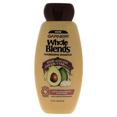 Imagem de Whole Blends Avocado Oil and Shea Butter Extracts Nourishing Shampoo by Garnier for Unisex - 12.5 oz