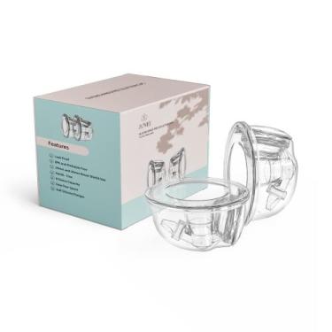 Imagem de Copos para Coleta de Leite Materno Zomee Wearable 240ml - com Escudos