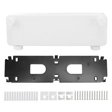 Imagem de Varal retrátil GRCFUMO, varal retrátil montado na parede de 5,2 metros, varal de secagem de roupas de aço inoxidável para varandas de banheiros (Branco)