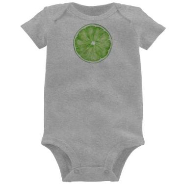 Imagem de Body Bebê Limão - Foca na Moda, Cinza, M