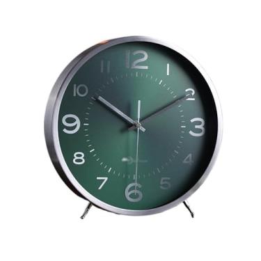 Imagem de Relógio de Mesa Relógio de mesa vintage, relógio de mesa de prateleira, relógio de quartzo antigo, relógio de mesa para sala de estar, relógio de mesa anti-ticking, decoração de mesa Relógio de Mesa(G