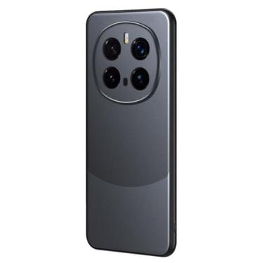 Imagem de FWYANZH Capa para Honor Magic 7 Pro/7, super fina, minimalista, antiarranhões, capa traseira de policarbonato rígido com tudo incluído, proteção de lente à prova de choque, preta, 7