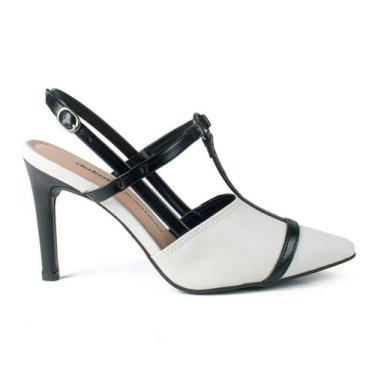 Imagem de Sapato Dakota Slingback - Feminino - Branco, 36