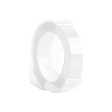 Imagem de Refil de fita adesiva de plástico 3D para DYMO 12965 1610 etiquetadora com 3/8 polegadas x 3 m, 1 rolo transparente
