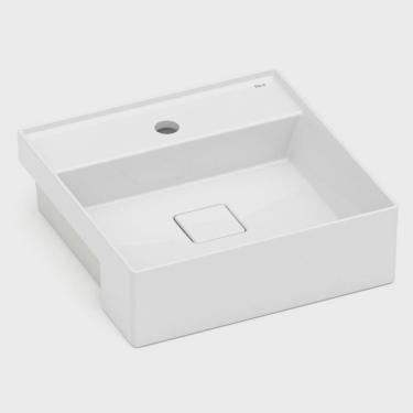 Imagem de Cuba de Semi Encaixe 400x400mm com Mesa T10 Roca