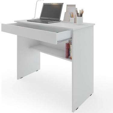 Imagem de Mesinha Computador Multiuso Escritorio 1 Gaveta(BRANCO)