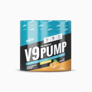 Imagem de V9-PUMP PRE WORKOUT - PRÉ TREINO 300G SABOR TANGERINA