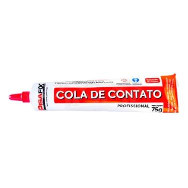 Imagem de Adesivo Cola De Contato 75g Bisnaga Sapateiro Tênis PISAFIX
