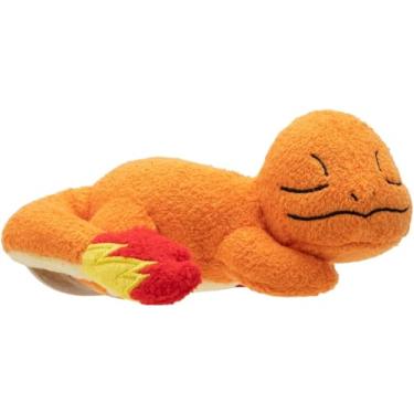 Imagem de Pokèmon Charmander Sleeping Plush - 5 Inch Premium Plush, Multicoloured